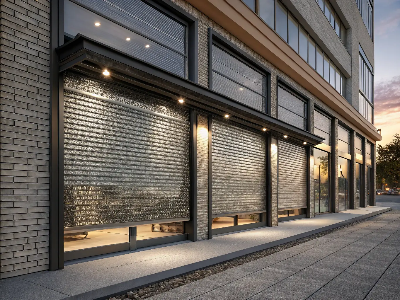 A high-quality image of a durable roller shutter protecting a residential window in Swansea, emphasizing the security and peace of mind provided by Roll Right Solutions.